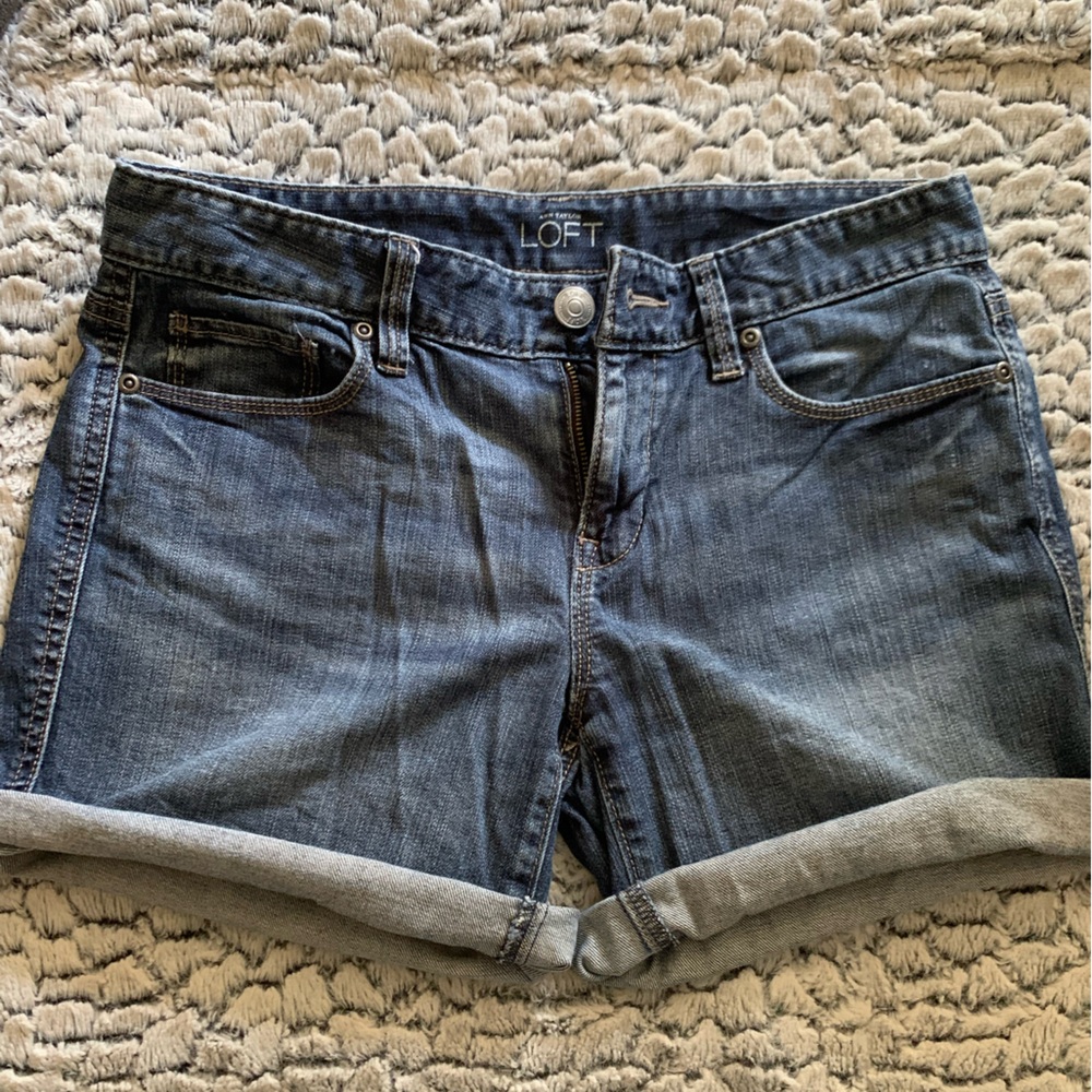 Loft denim shorts